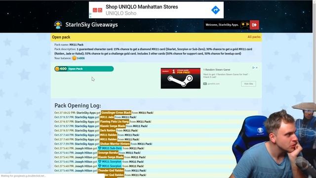 MK Mobile Simulator. Build Your Kollection. Test Your Luck with Pack Opening. смотреть онлайн