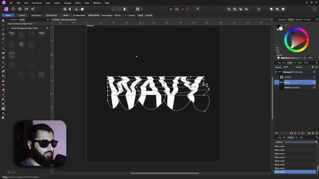 Easy WAVY Text using Affinity Designer/Photo смотреть онлайн