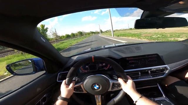 BMW G20 330I - 0-100 POV TEST DRIVE (dragy) смотреть онлайн
