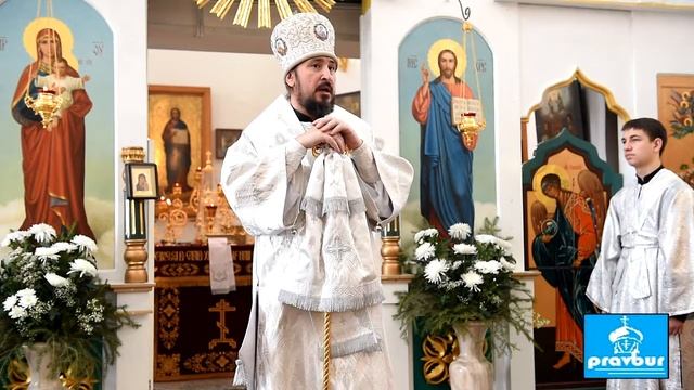 Слово архиепископа Савватия в день Обрезания Господня в Свято-Вознесенском храме г. Улан-Удэ смотреть онлайн