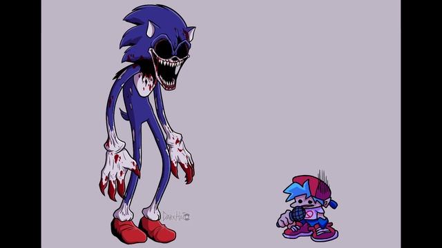 ?️My idea of FNF Sonic. EXE concept art mod remastered :3 смотреть онлайн