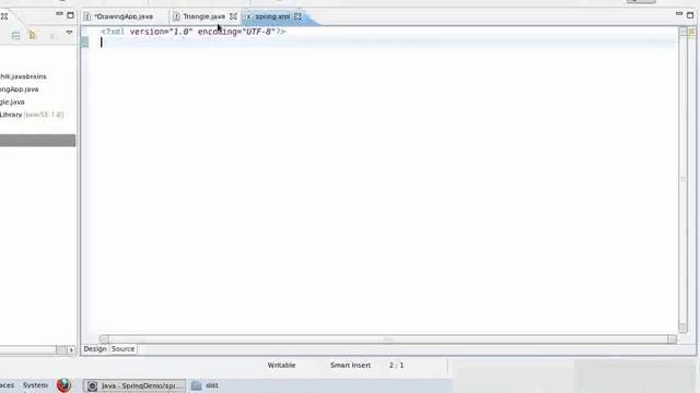 Spring Tutorial 04 Writing Code Using the Bean Factory смотреть онлайн