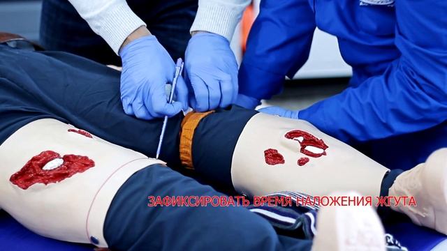 Первая помощь. Остановка кровотечения.