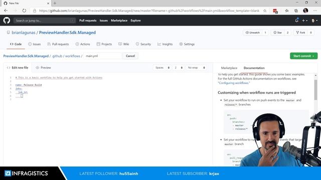 Playing with GitHub Actions смотреть онлайн