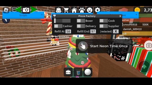 Work at Pizza Place Script Pastebin for Mobile & PC Super OP Script "Christmas Update" (Roblox) смотреть онлайн