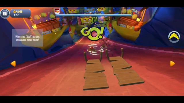 And so I played Angry Birds Go! again... смотреть онлайн
