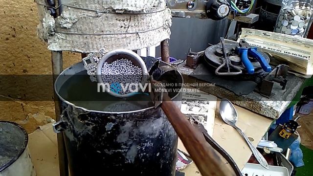 дробь №7-8 домашних условиях самодельная дроболейка качественная дробь смотреть онлайн