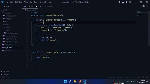 Login & Register System in PHP - User Authentication смотреть онлайн