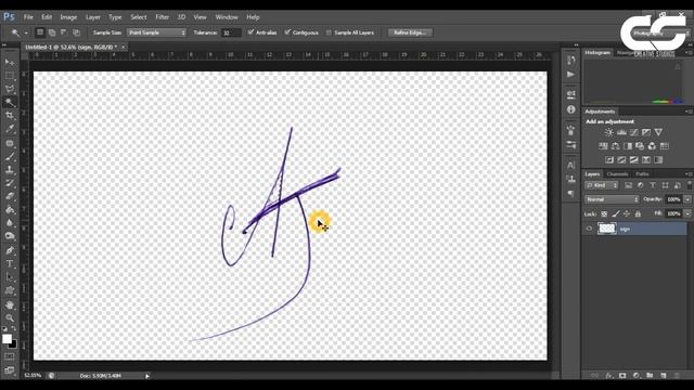 How to make own sign watere mark | #Photoshop CS6 смотреть онлайн