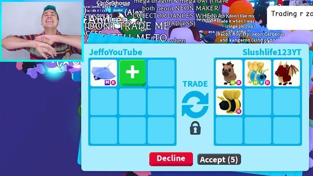 I Traded Away My *MEGA STINGRAY* For This… *EMOTIONAL* Adopt Me RICH Server TRADE PROOFS (Roblox) смотреть онлайн