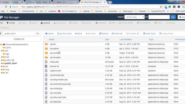 How to manually Disable Wordpress Themes using cPanel | Delete or Disable Wordpress Theme смотреть онлайн