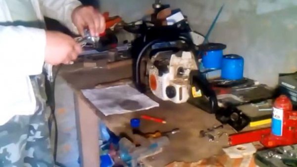 Чистка карбюратора shtil 180  штиль (3)