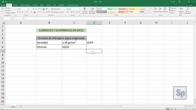 Poner EXPONENTE en EXCEL ? Elevar al cuadrado, Superíndice y subíndice смотреть онлайн