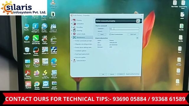 Evolis Primacy Cleaning By Command (Step 2) смотреть онлайн