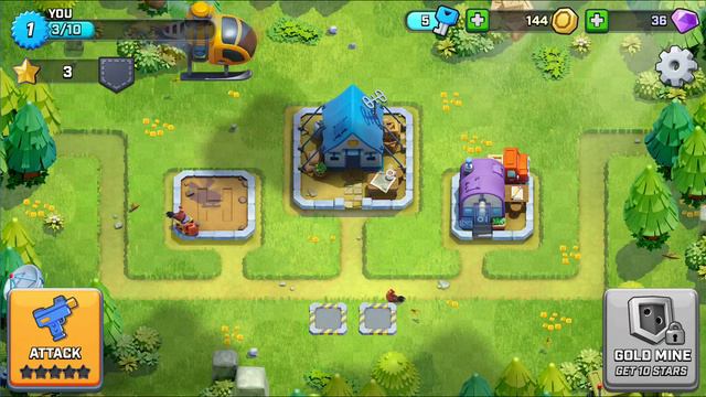 Как не пройти обучение в Rush Wars (Раш Варс) лохонулся))) +ссылка на игру! смотреть онлайн