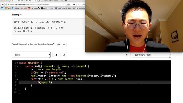 15 min Java Coding Challenge - Two Sum смотреть онлайн