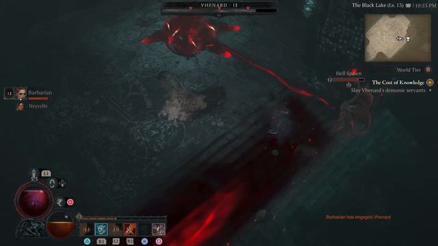 Diablo 4 Barbarian Gameplay Walkthrough | Diablo 4 Server Slam Barbarian Build|PS5 Diablo 4 Gamepla смотреть онлайн