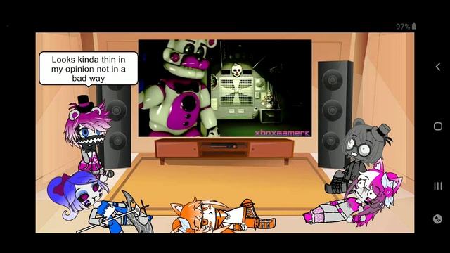 Fnaf Sister Location React to SL All Alone Song (Animation by XboxgamerK) смотреть онлайн