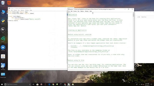 Kivy tutorial in hindi how does import work смотреть онлайн