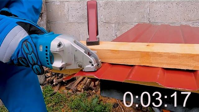 Рационально режем профлист. Чем быстрее и чище резать профильный лист? смотреть онлайн