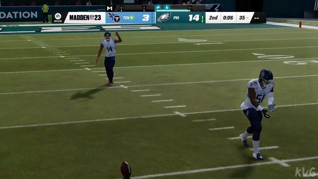 Madden NFL 23 - Tennessee Titans vs Philadelphia Eagles - Gameplay (PS5 UHD) [4K60FPS] смотреть онлайн