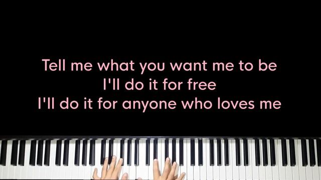 Anyone who loves me - Charlotte Cardin (Piano Karaoke) - Instrumental cover with lyrics смотреть онлайн