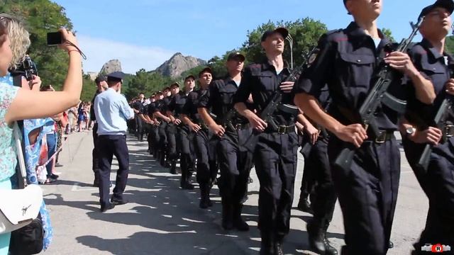 Росгвардия. Летняя присяга в Кизилташе. Крым смотреть онлайн