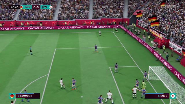 FIFA 23 | Germany vs Japan - FIFA World Cup Qatar 2022 | Gameplay смотреть онлайн