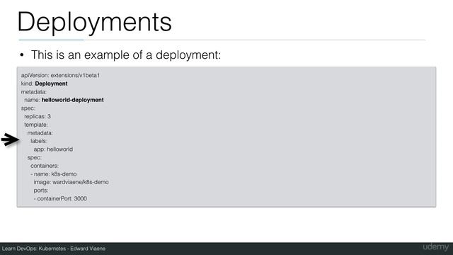 Week 3 Lecture 4 Deployments смотреть онлайн