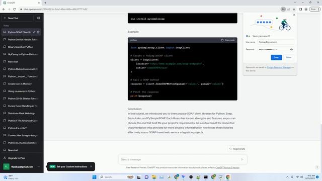 What SOAP client libraries exist for Python and where is the documentation for them смотреть онлайн