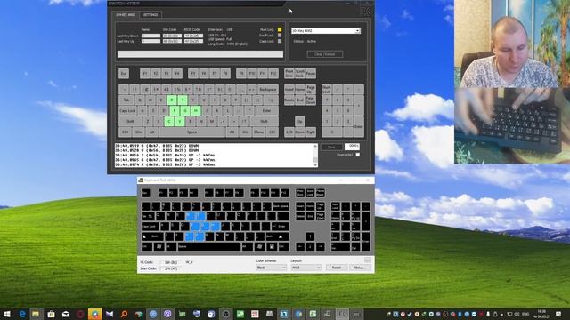 Тестируем количество одновременных нажатий клавиш на примере a4tech g800v смотреть онлайн