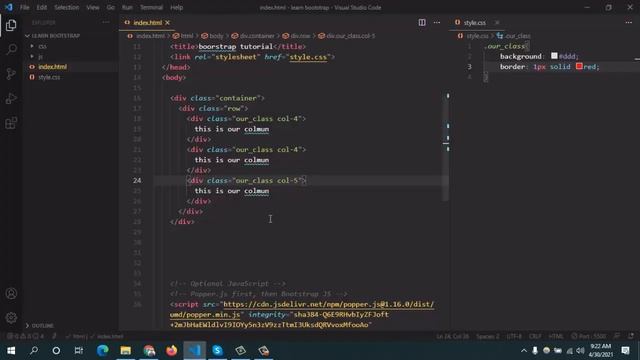 bootstrap 5 | layout and breakpoint | bangla video tutorial 2021 смотреть онлайн