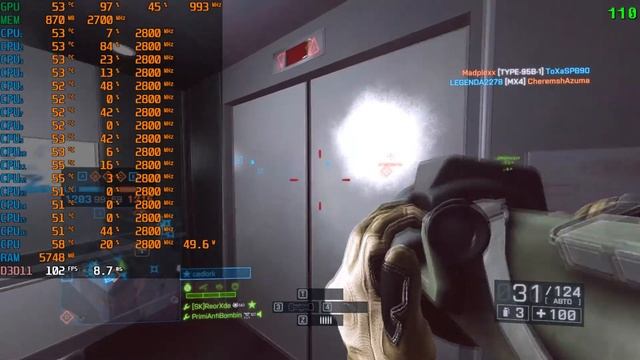 XEON E5 2630Lv3\ GTX 650 Ti\ 8GB RAM\ Battlefield 4\Shanghai смотреть онлайн