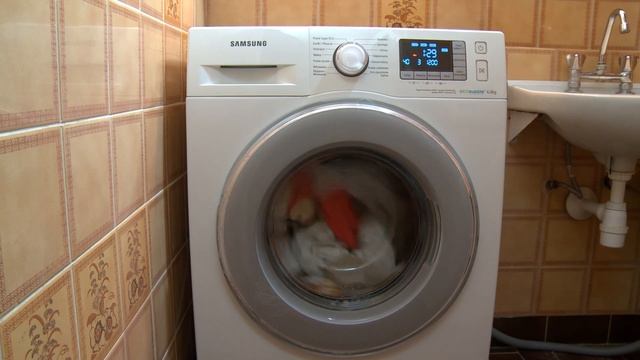 THE LONGEST program for COTTON washer. Samsung washing machine смотреть онлайн