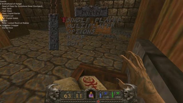 HeXen 2: Hammer of Thyrion [Linux] - Last uns eine Linse schleifen - Folge 4 смотреть онлайн