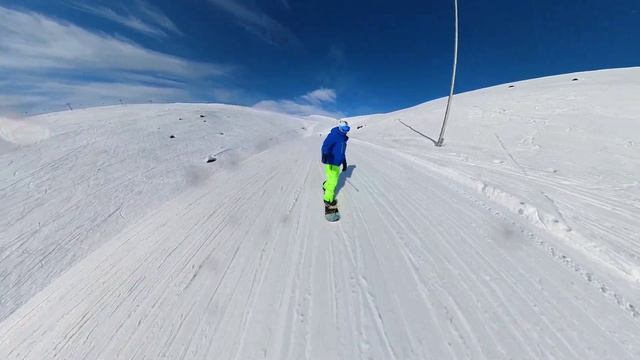 Большой Вудъявр. Южный склон