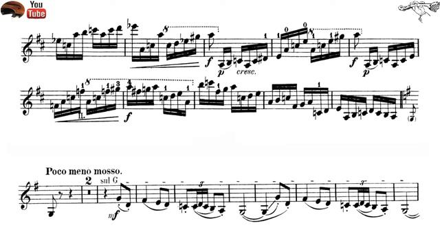 Tchaikovsky Violín Concerto 3rd Allegro Vivacissimo(ORIGINAL VERSION)A.Brodsky | Piano Accompanimen