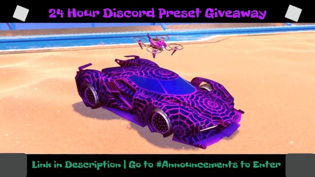 24 Hour Discord Purple Preset Giveaway | PS4 | Rocket League