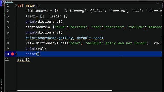 Python Dictionary Methods - clear get items - Dictionaries Part 6 смотреть онлайн