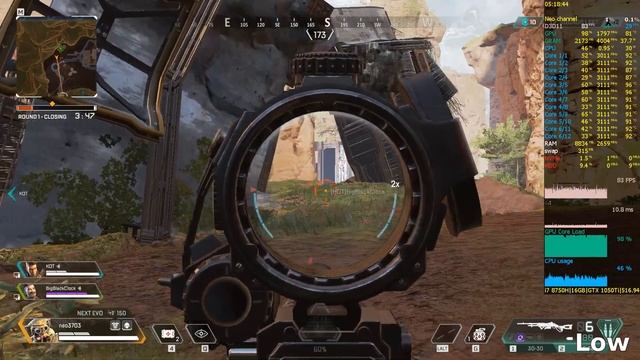GTX 1050 Ti in Apex Legends | Benchmark All Graphics Setting + i7 8750h смотреть онлайн