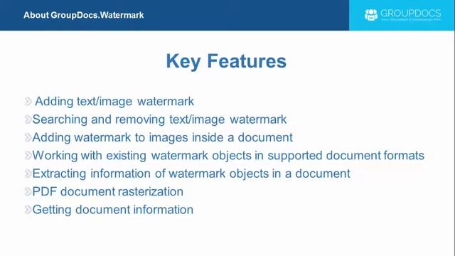 Basic Level 1 - How GroupDocs Watermark Serves смотреть онлайн