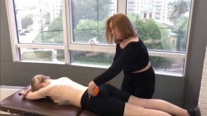 Массаж горячими апельсинами