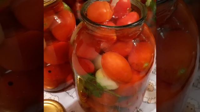 Простые помидоры на зиму смотреть онлайн