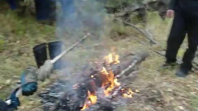 Сплав. Прокол лодки и дальнейший ремонт. смотреть онлайн