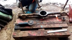 Как укоротить мост Ваз под колею 90см.