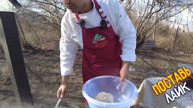 ХАШ. Как приготовить и кушать правильно ХАШ. АРМЯНСКИЙ суп из говяжьих копыт! Рецепт супа в казане. смотреть онлайн