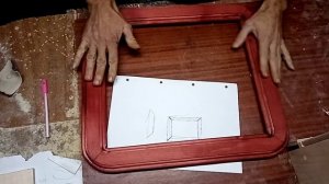 Как сделать простую деревянную рамку для зеркала своими руками.