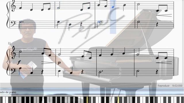 PIANO PARA PRINCIPIANTES_17 ARRULLO смотреть онлайн
