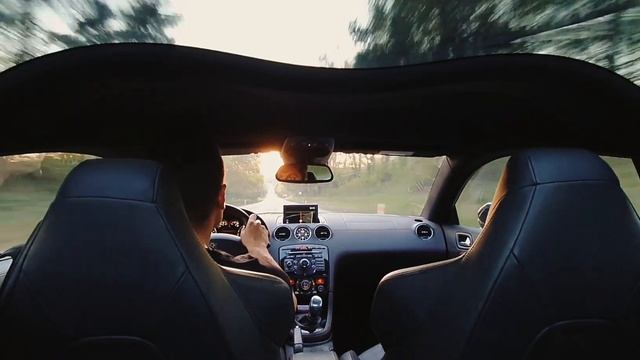 Peugeot RCZ-R and country roads POV drive смотреть онлайн