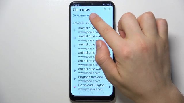 Samsung Galaxy A03 | Как очистить историю браузера на Samsung Galaxy A03 - Удаление истории поиска смотреть онлайн